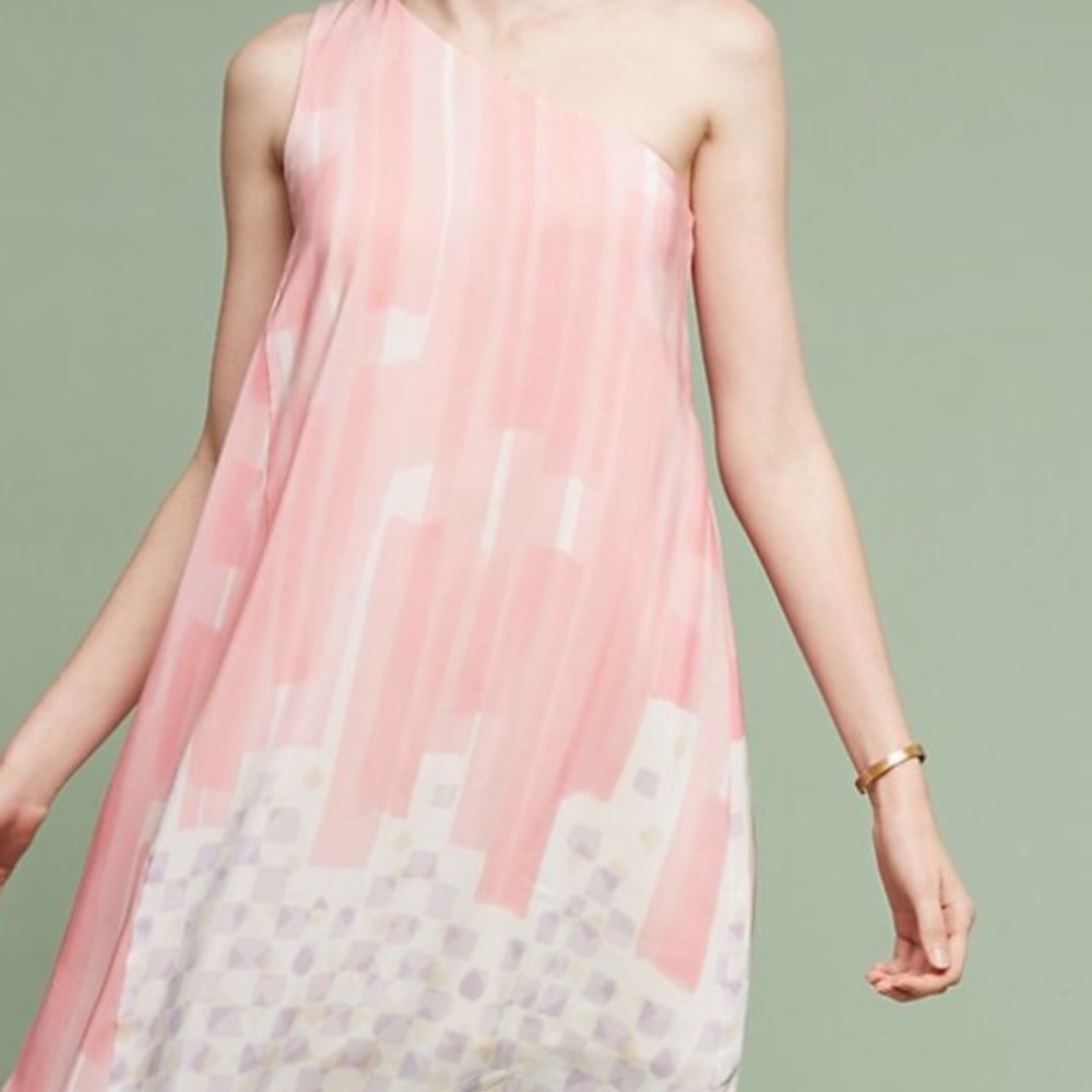 Anthropologie (Maeve) Avalonne Silk Dress